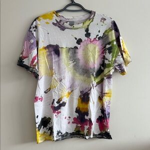 Gildan Multicolor Tie-Dye Short Sleeve Shirt